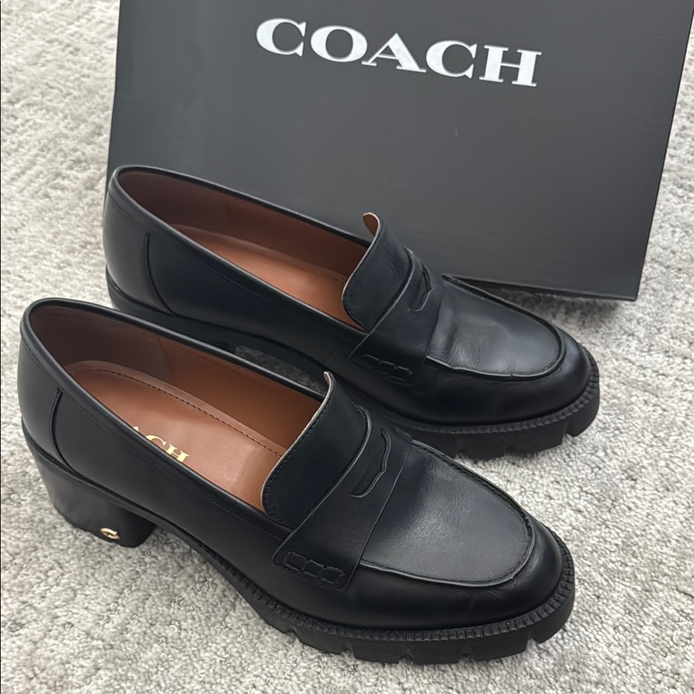 Coach Colleen Women's Black Loafers